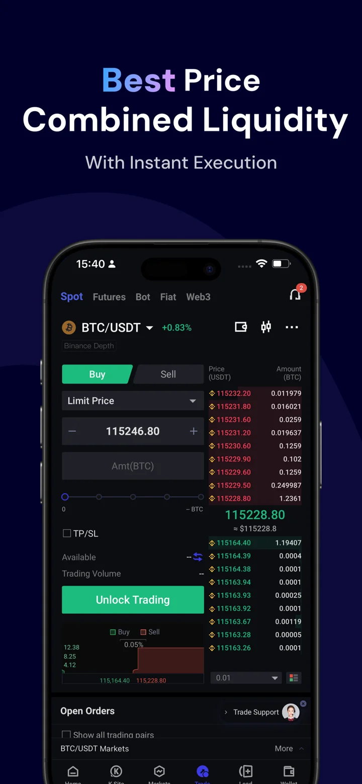 BitKan: Buy Bitcoin & Crypto 软件截图
