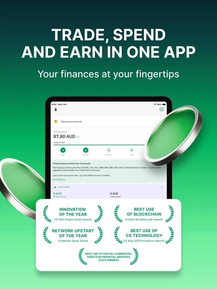 Wirex: All-In-One Trading App 软件截图