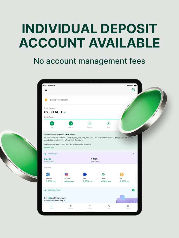 Wirex: All-In-One Trading App 软件截图