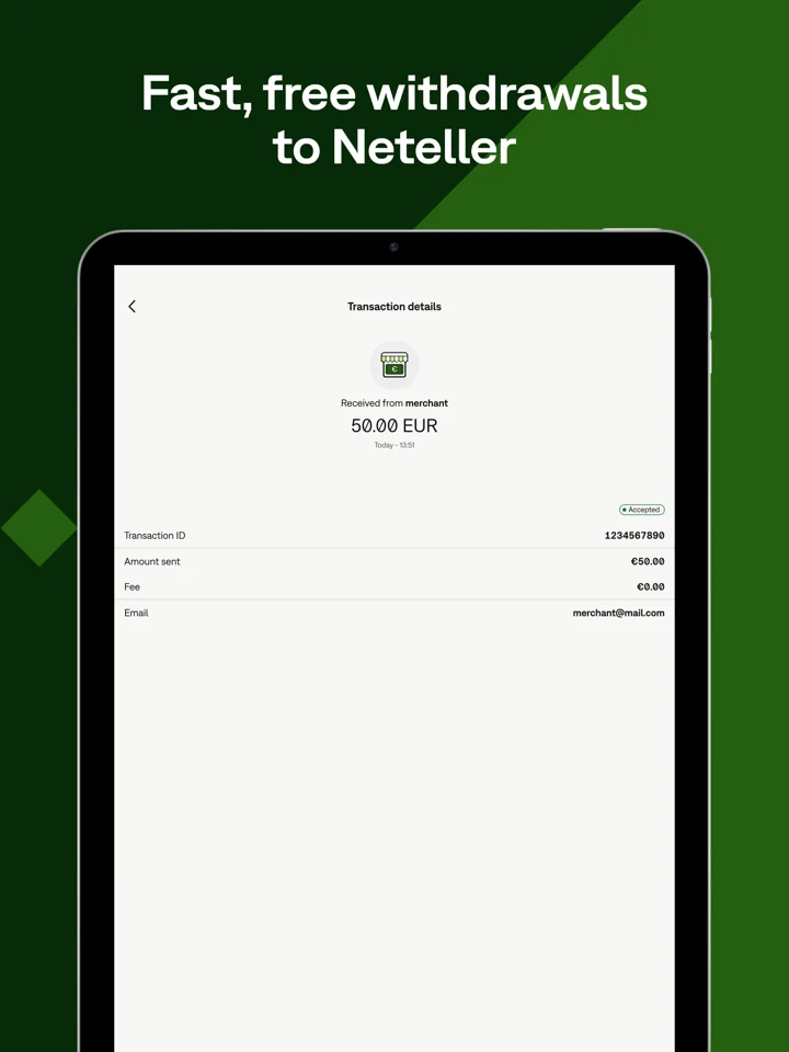 Neteller - Money Transfer 软件截图