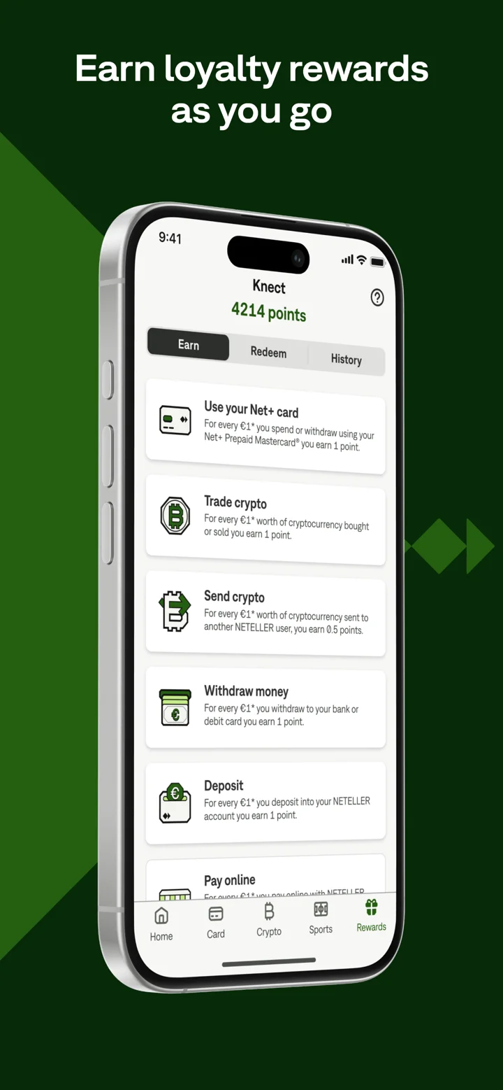 Neteller - Money Transfer 软件截图