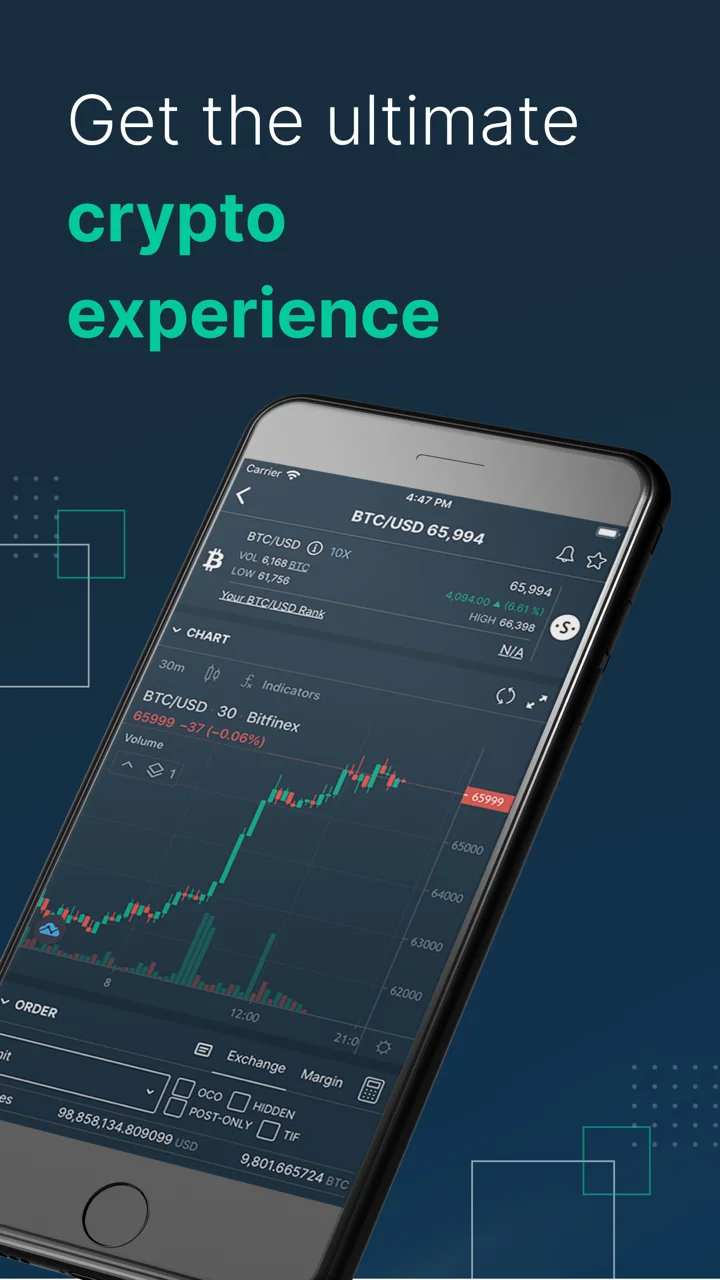 Bitfinex: Trade Digital Assets 软件截图