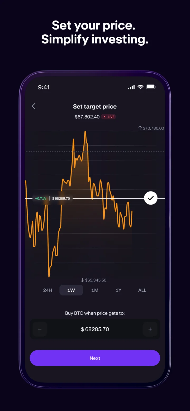 Kraken: Buy Crypto & Stocks 软件截图