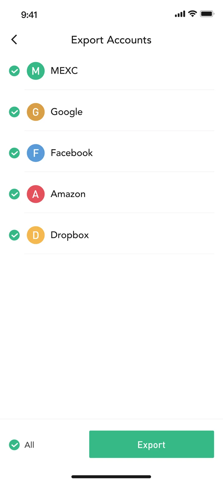 MEXC Authenticator 软件截图