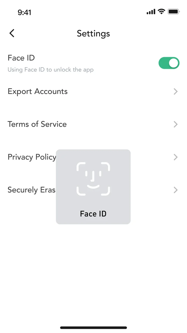 MEXC Authenticator 软件截图