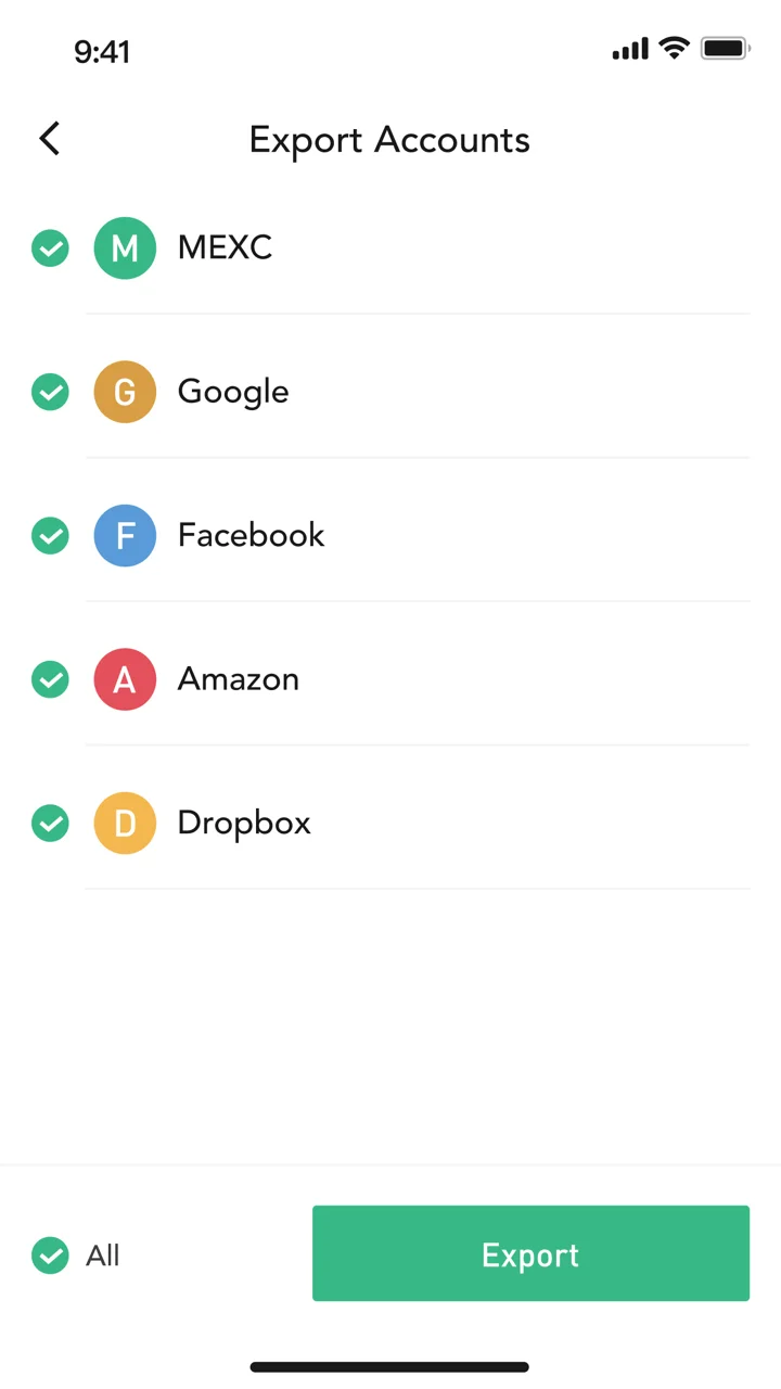 MEXC Authenticator 软件截图