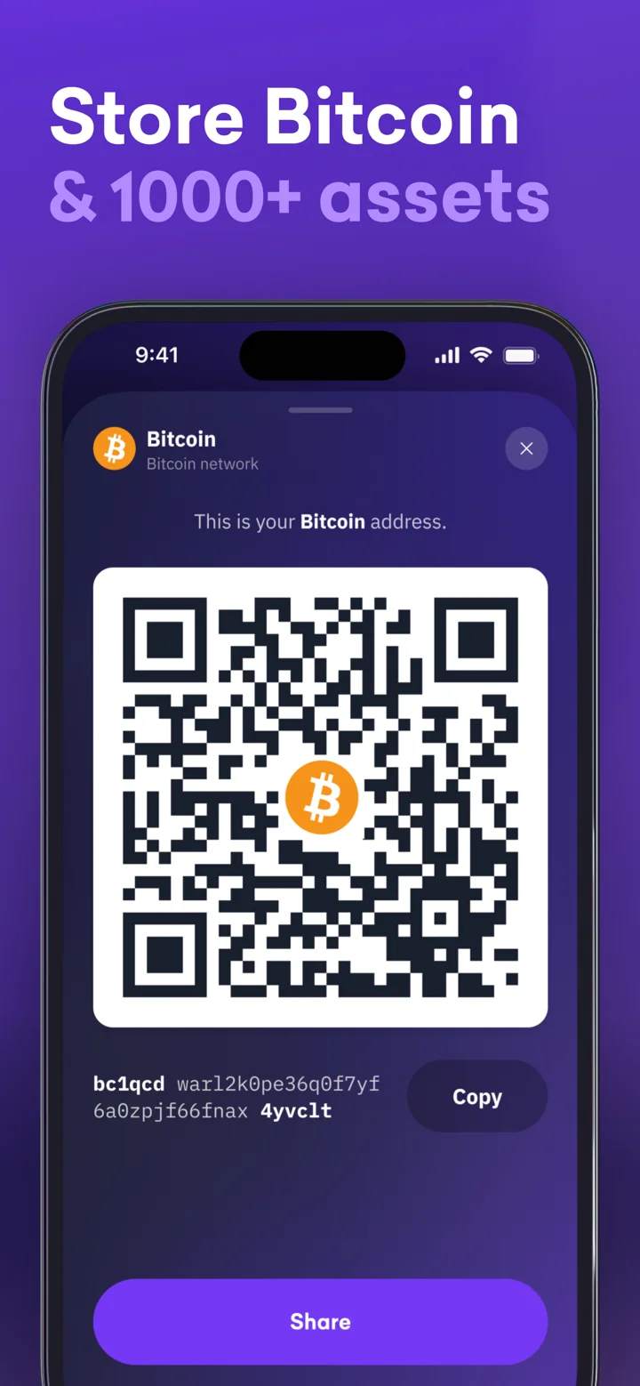 Kraken Wallet: Crypto & DeFi 软件截图