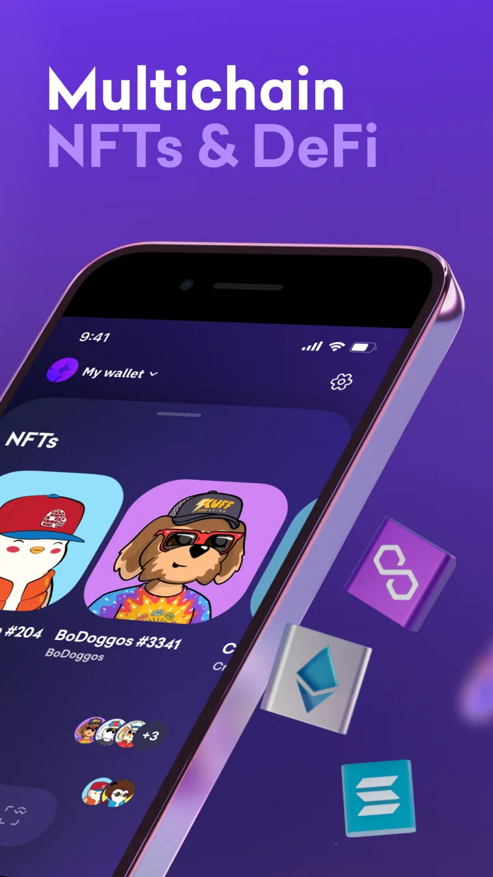 Kraken Wallet: Crypto & DeFi 软件截图