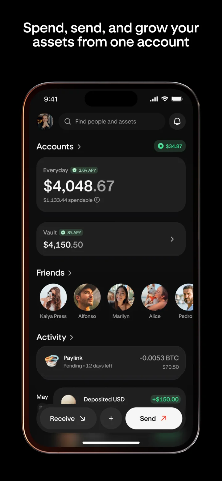 Krak: Send & Receive Money 软件截图