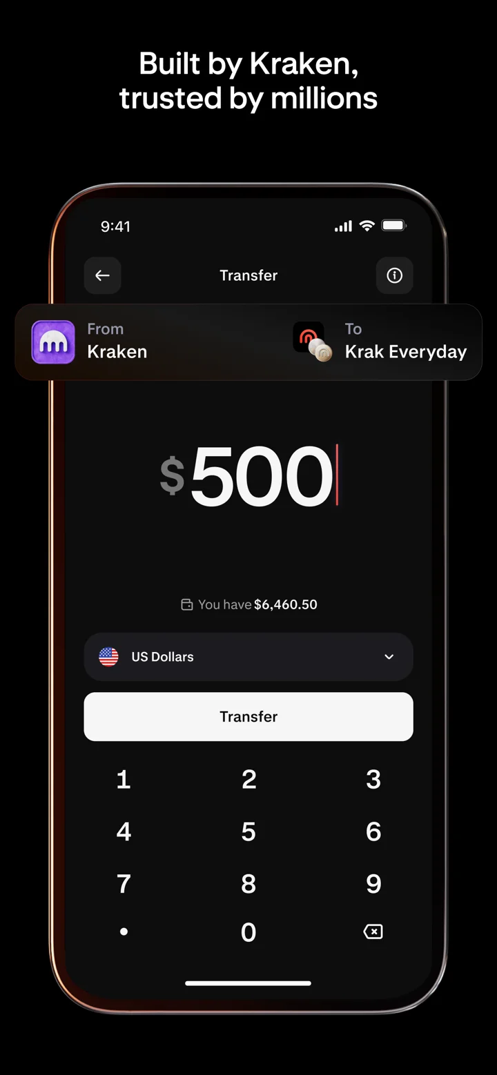 Krak: Send & Receive Money 软件截图