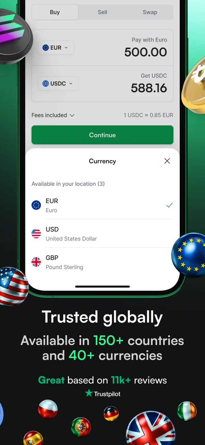 Ramp Network: Buy Crypto 软件截图