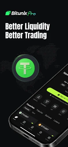 Bitunix Pro: Buy BTC & Crypto 软件截图