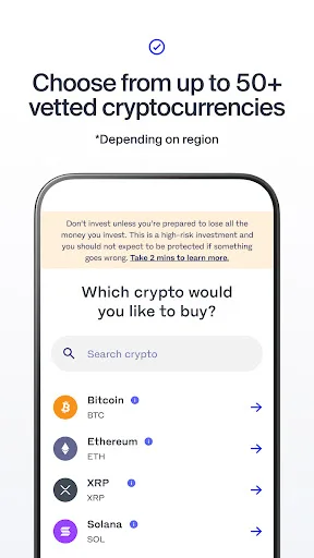Luno: Buy Bitcoin & Crypto 软件截图
