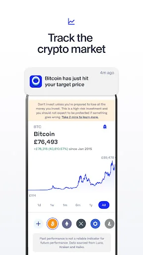 Luno: Buy Bitcoin & Crypto 软件截图