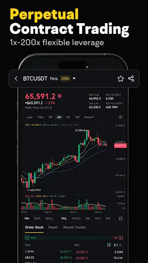 BYDFi: Buy BTC, XRP & SOL 软件截图