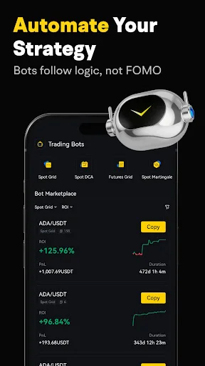 BYDFi: Buy BTC, XRP & SOL 软件截图