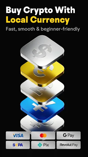 BYDFi: Buy BTC, XRP & SOL 软件截图