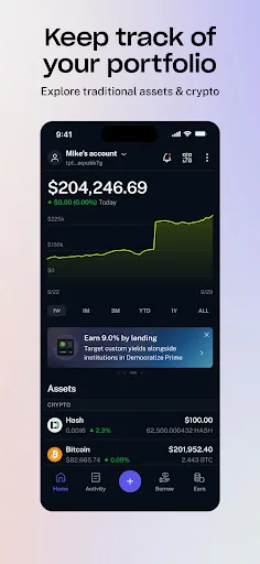 Figure Markets: Crypto & Yield 软件截图