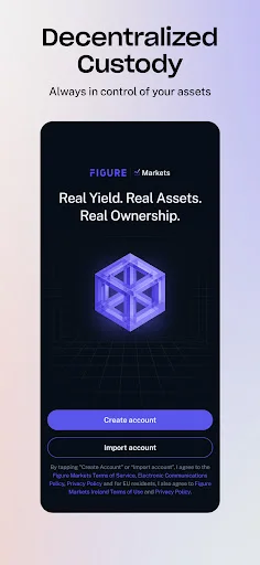 Figure Markets: Crypto & Yield 软件截图