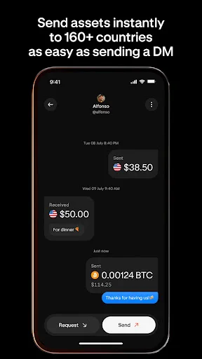 Krak: Send & Receive Money 软件截图