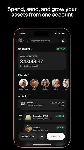 Krak: Send & Receive Money 软件截图