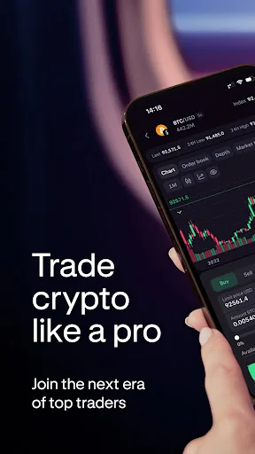Kraken Pro: Crypto & Stocks 软件截图