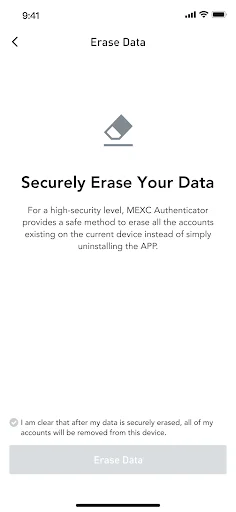 MEXC Authenticator 软件截图