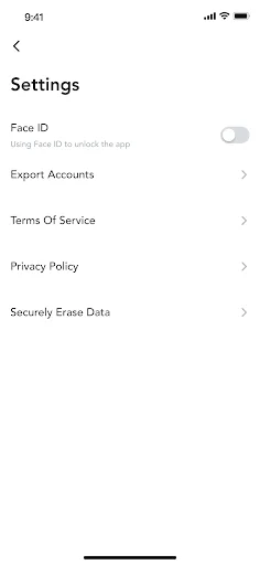 MEXC Authenticator 软件截图