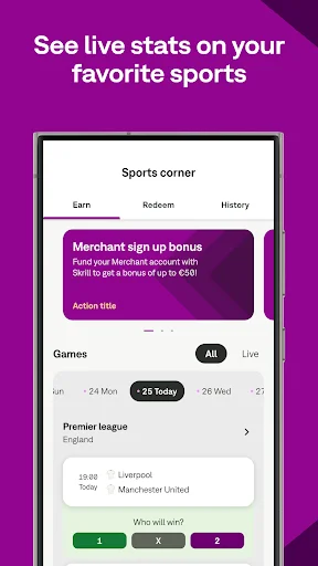 Skrill - Fast, secure payments 软件截图