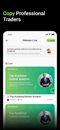 Hotcoin: Buy BTC, ETH & Crypto 软件截图