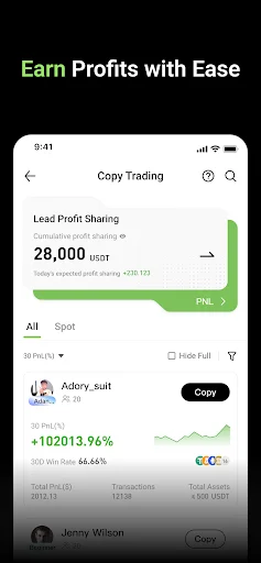 Hotcoin: Buy BTC, ETH & Crypto 软件截图