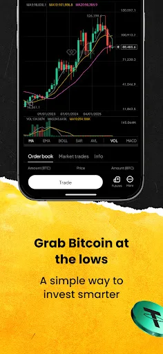 WEEX - Buy Bitcoin & Crypto 软件截图