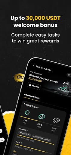 WEEX - Buy Bitcoin & Crypto 软件截图