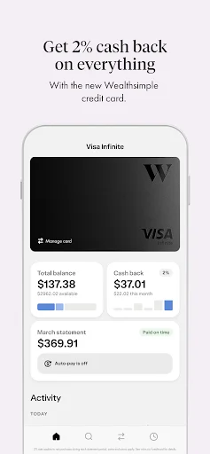 Wealthsimple - Grow your money 软件截图