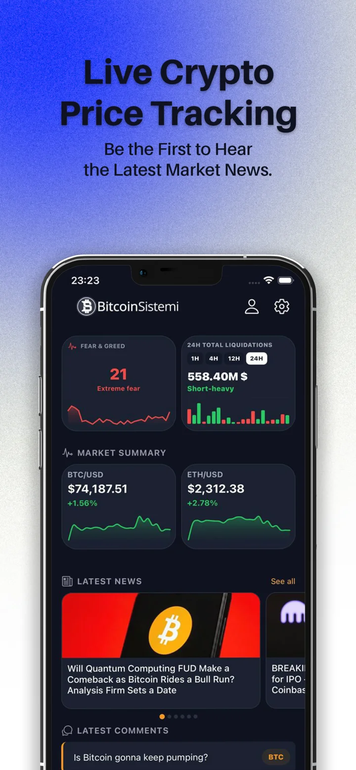 Bitcoin Sistemi - Crypto News 软件截图