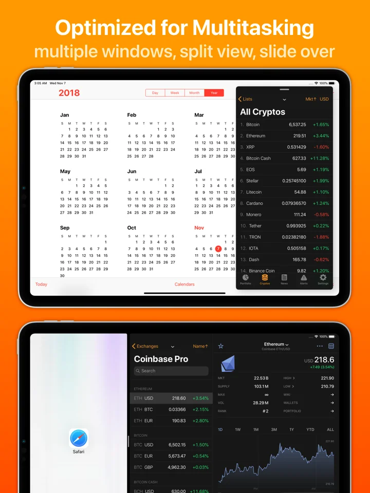 Crypto Pro - Live Coin Tracker 软件截图
