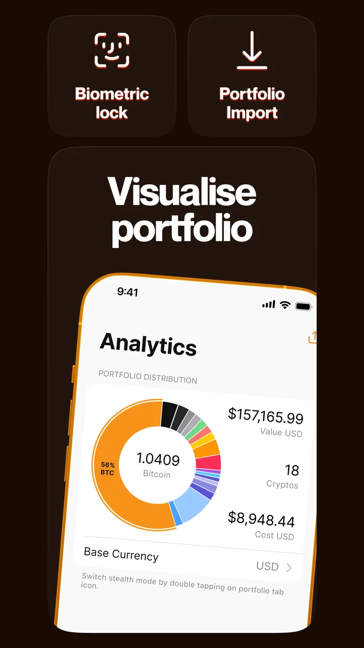 Crypto Pro - Live Coin Tracker 软件截图