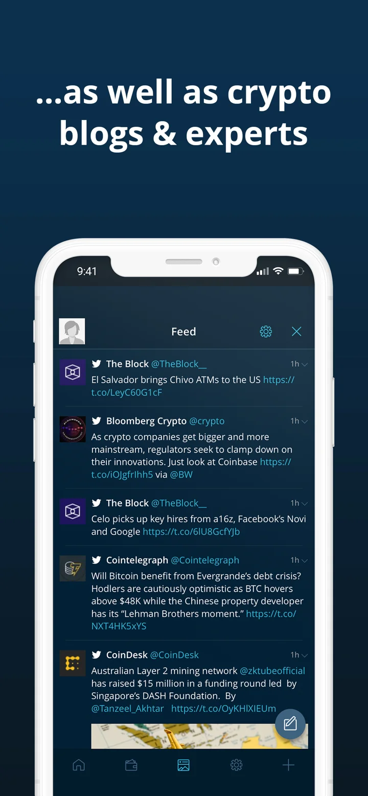 HODL Real-Time Crypto Tracker 软件截图