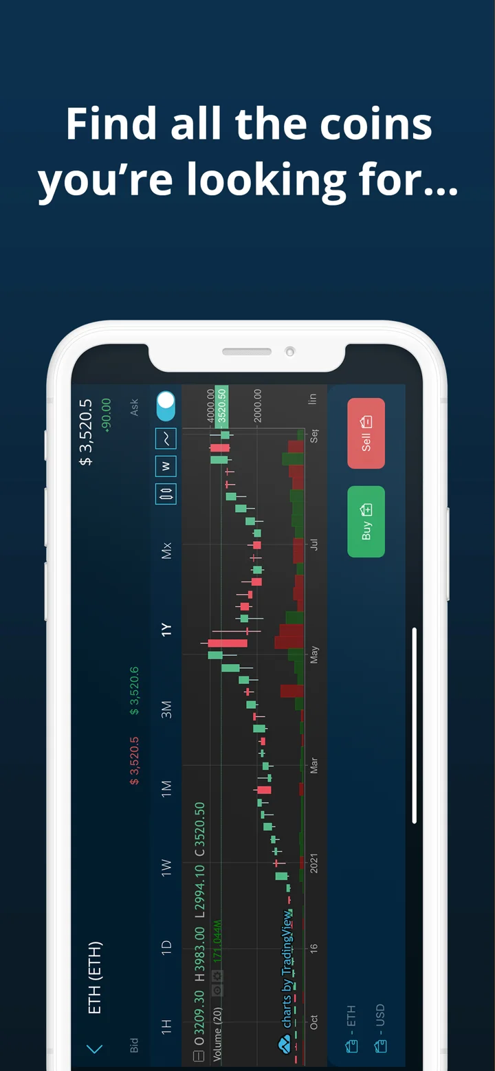 HODL Real-Time Crypto Tracker 软件截图