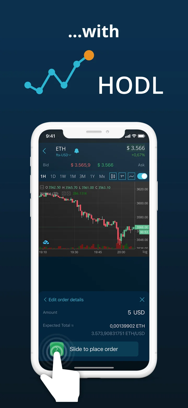 HODL Real-Time Crypto Tracker 软件截图