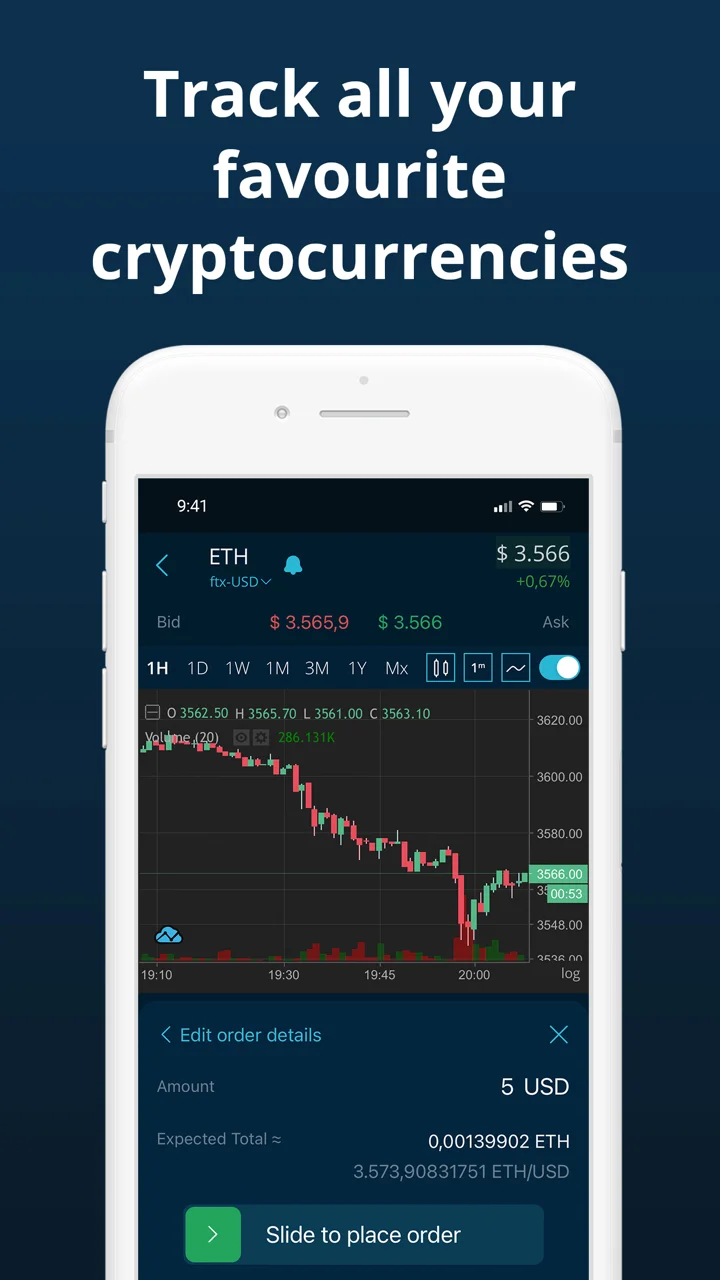 HODL Real-Time Crypto Tracker 软件截图