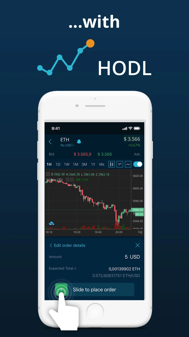 HODL Real-Time Crypto Tracker 软件截图