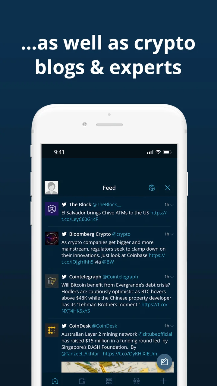 HODL Real-Time Crypto Tracker 软件截图
