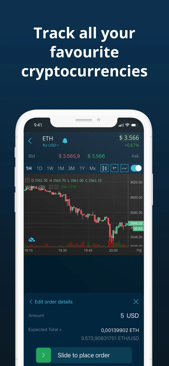 HODL Real-Time Crypto Tracker 软件截图