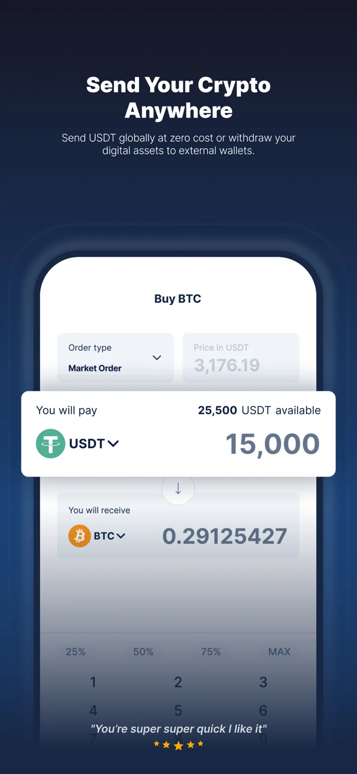 CoinMENA: Buy Bitcoin Now 软件截图
