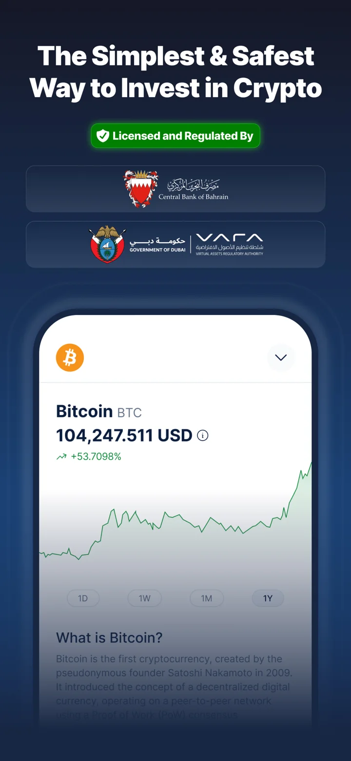 CoinMENA: Buy Bitcoin Now 软件截图