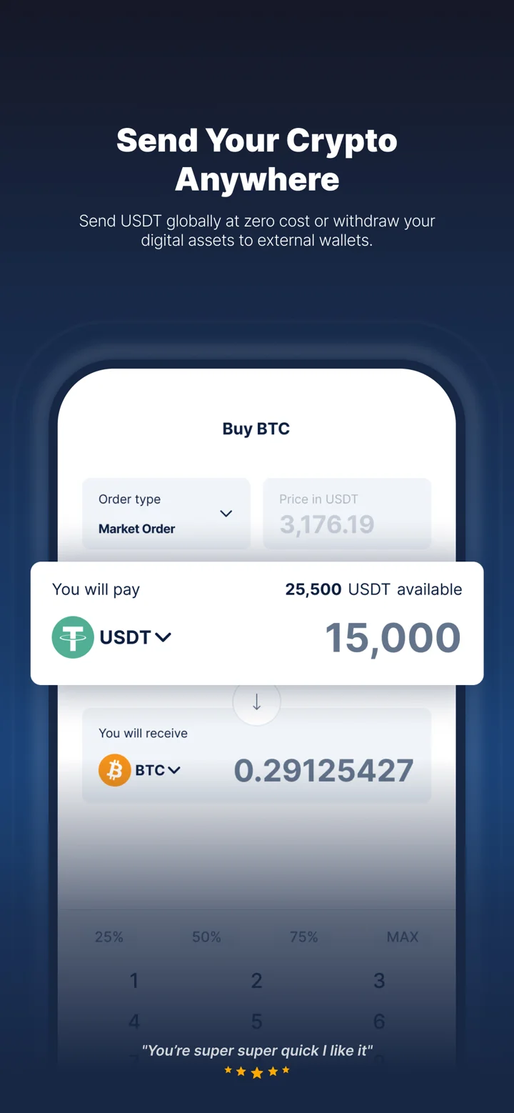 CoinMENA: Buy Bitcoin Now 软件截图