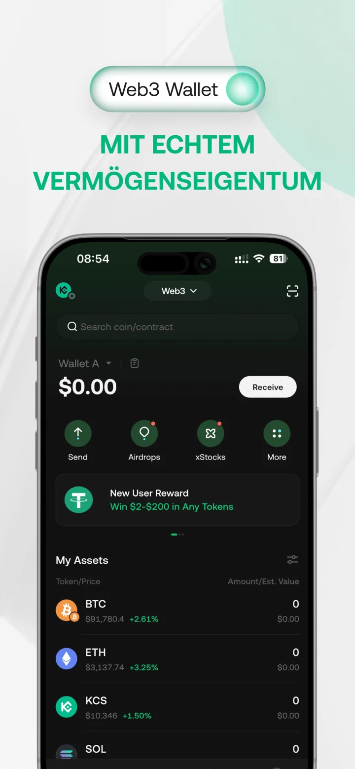 KuCoin: Bitcoin, Krypto kaufen 软件截图