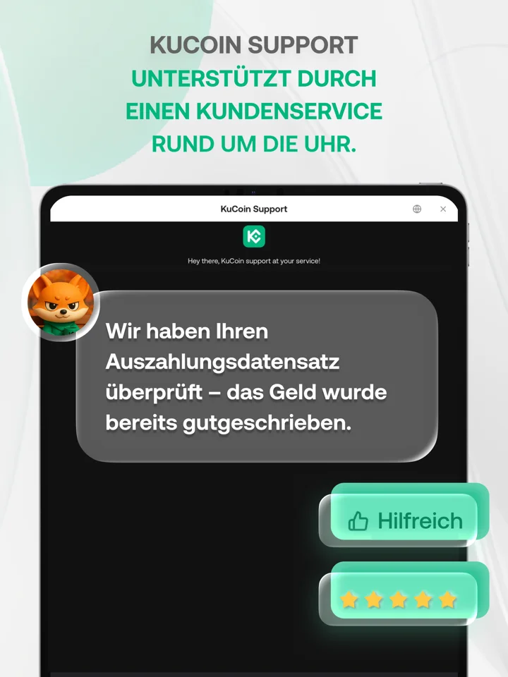KuCoin: Bitcoin, Krypto kaufen 软件截图