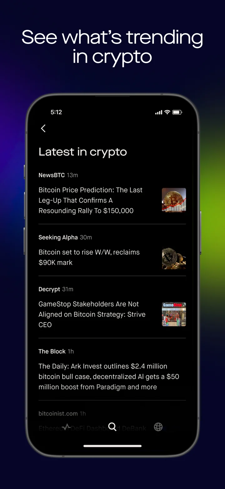 Robinhood Wallet: Swap Crypto 软件截图